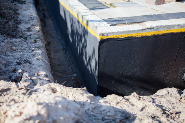 Residential Waterproofing installation at a Armada, MI home by SJ Waterproofing Pros